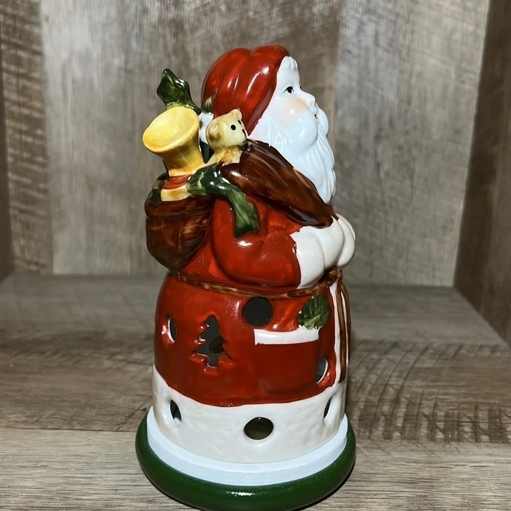 Villeroy Boch 1748 Christmas Ornament Santa Candle Tea Light St Nicholas